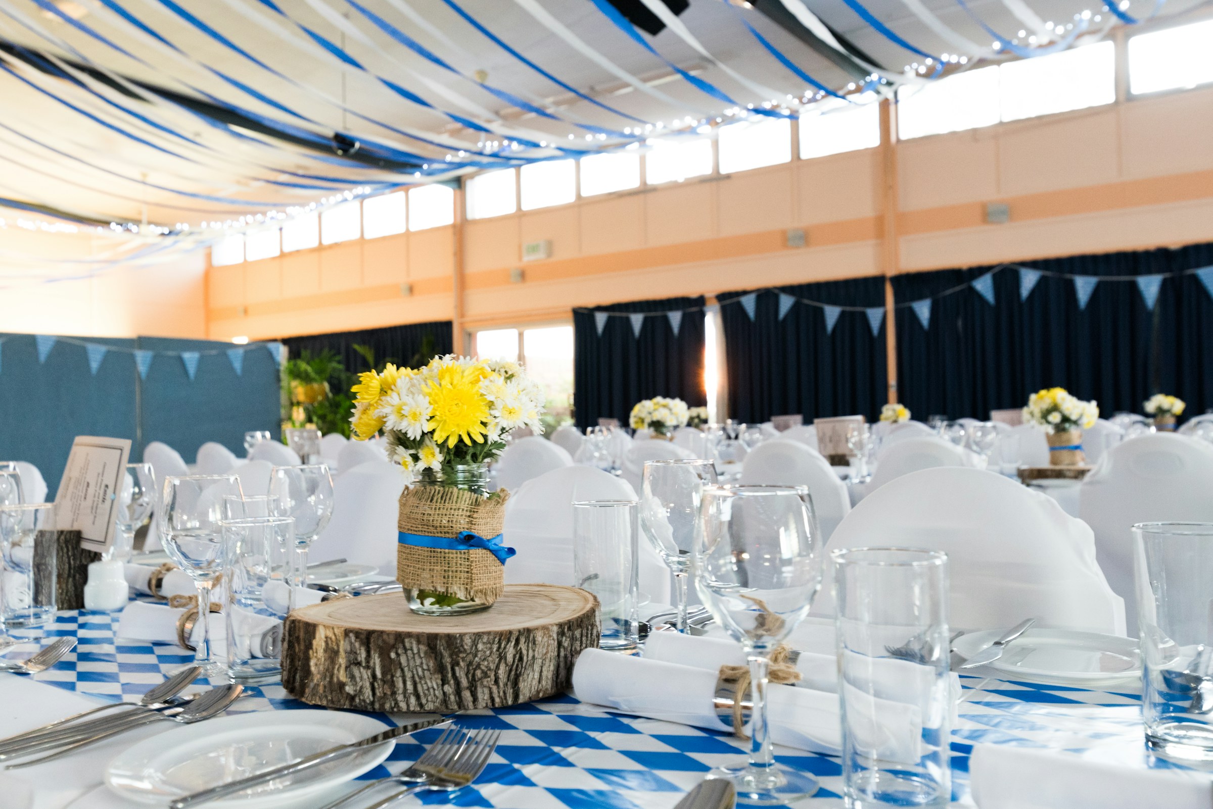 Sweet sixteen party with elegant decorations